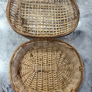 Natural Woven Basket Set